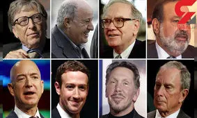 ۱۰ فرد ثروتمند جهان که کرونایی شدند + تصاویر