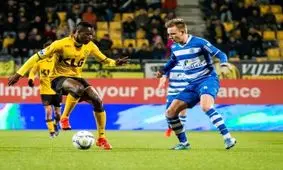 تساوی قعرنشینان لیگ هلند در حضور قوچان نژاد