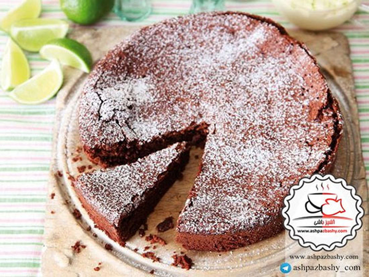 طرز تهیه کیک شکلاتی بدون آرد
