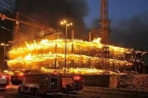 آتش‌سوزی در کویت جان ۸ کودک را گرفت