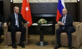انتظار طولانی اردوغان و هیأت ترکیه‌ای برای دیدار با پوتین / فیلم