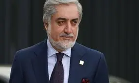 عبدالله عبدالله در حلقه طرفدارانش در مراسم تحلیف به عنوان رئیس جمهور جدید افغانستان / فیلم