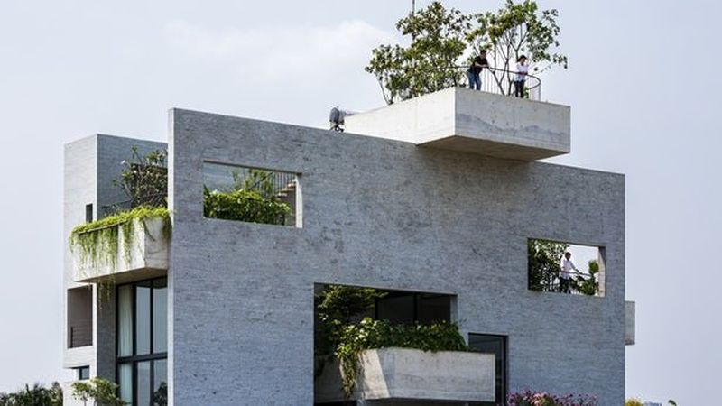 خانههایی با کولرهای طبیعی+تصاویر