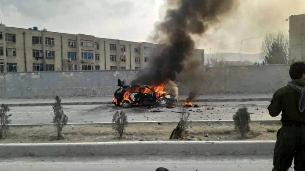 انفجار در کاخ ریاست جمهوری افغانستان با اصابت راکت