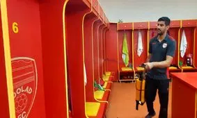 رختکن و اتاق‌های بازیکنان فولاد با مواد نانو ضدعفونی می‌شوند