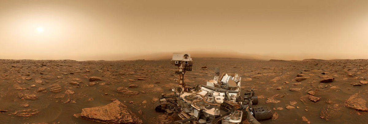 نخستین‌ عکس پانوراما از مریخ