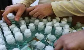 کشف اقلام بهداشتی و ضدعفونی کننده در تبریز