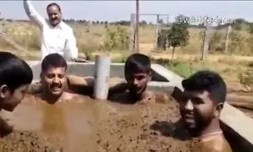 فیلم| حمام پِهِن برای پیشگیری از ابتلا به ویروس کرونا!