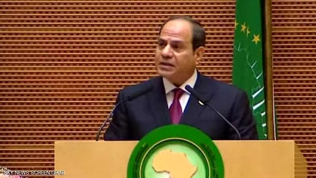 پیام سیسی به رئیس امارات درباره سد النهضه