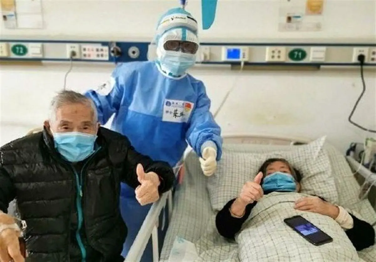 مرد ۹۸ ساله و زن ۸۵ ساله چینی کرونا را شکست دادند