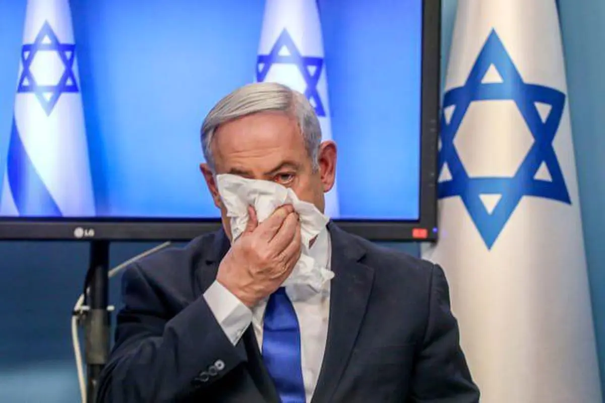 نتانیاهو از احتمال ابتلای ۶۰ تا ۷۰ درصدی صهیونیست‌ها به کرونا گفت