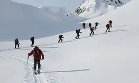  احتمال ریزش بهمن در ارتفاعات کوهستان