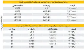 اگر بین خرید تبلت و لپ تاپ مردد هستید اینجا مقایسه کنید + لیست قیمت