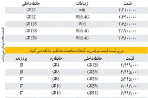 اگر بین خرید تبلت و لپ تاپ مردد هستید اینجا مقایسه کنید + لیست قیمت