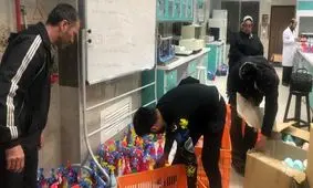 تهیه و توزیع ۲۰۰۰ پک بهداشتی در حاشیه شهر