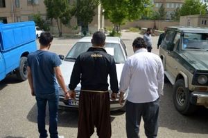 دستگیری اعضای باند سارق خودرو