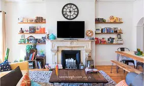 تزیین دیوار با ایده هایی جالب و خلاقانه، بدون نیاز به نقاشی