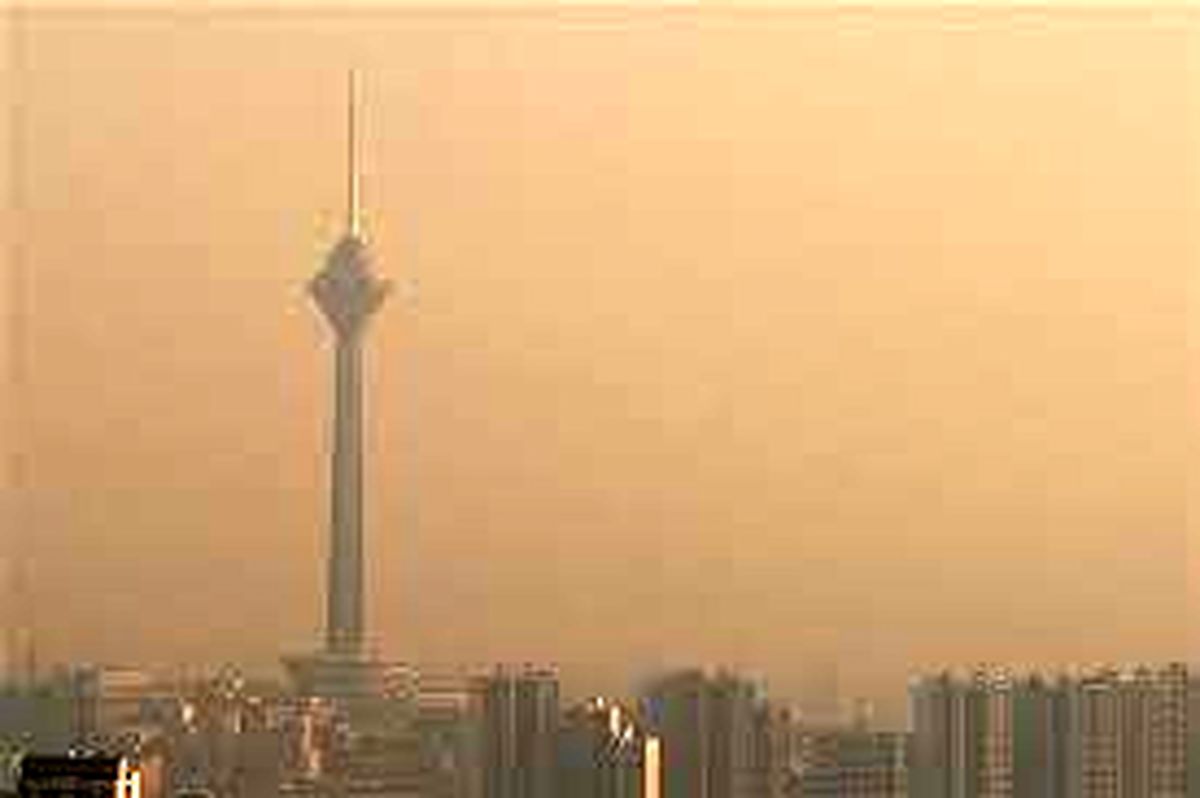 هوای تهران آلوده شد