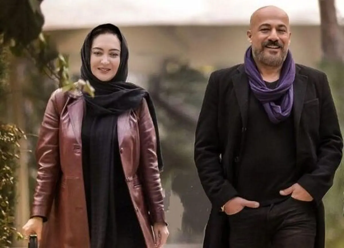 عکسی تازه از نیکی کریمی و امیر آقایی در سریال «آقازاده»