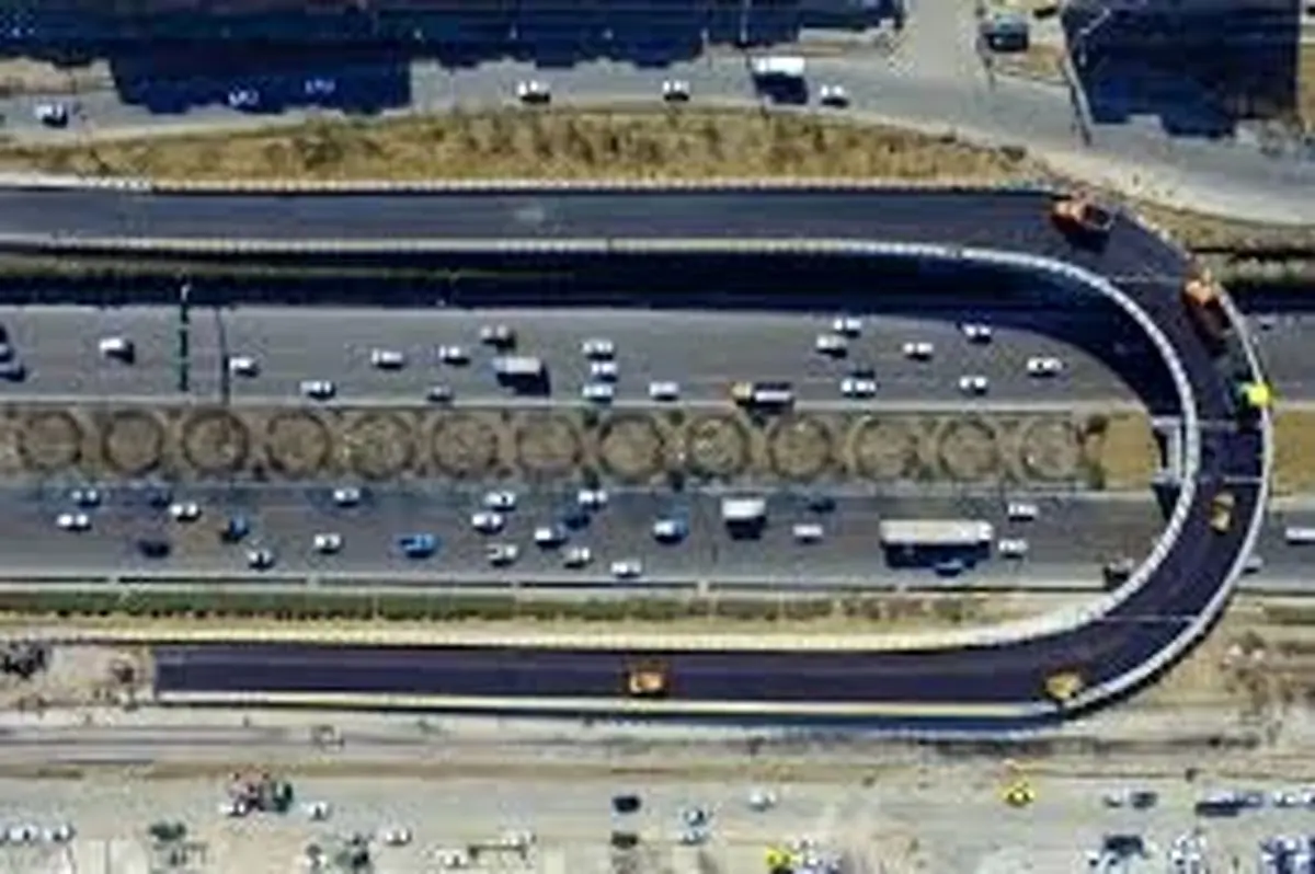 بهره‌برداری از اولین پل تیرقوسی شمال شرق کشور در مشهد