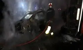 برخورد سمند با کامیون در رفسنجان ۲ کشته برجای گذاشت