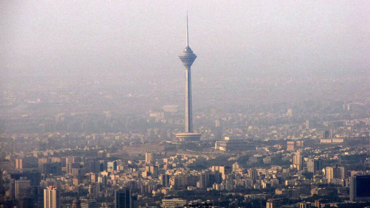 کیفیت هوای تهران قرمز شد