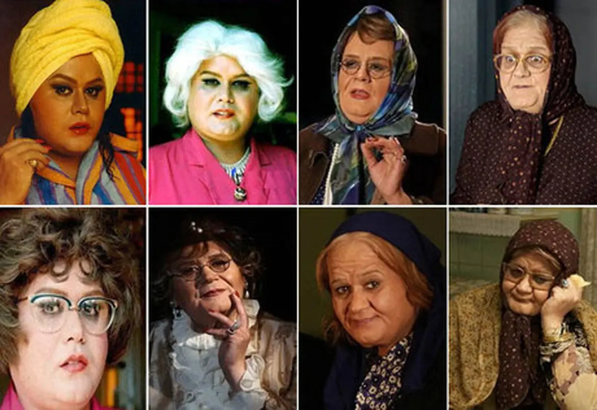 اکبر عبدی دوباره زن شد / عکس
