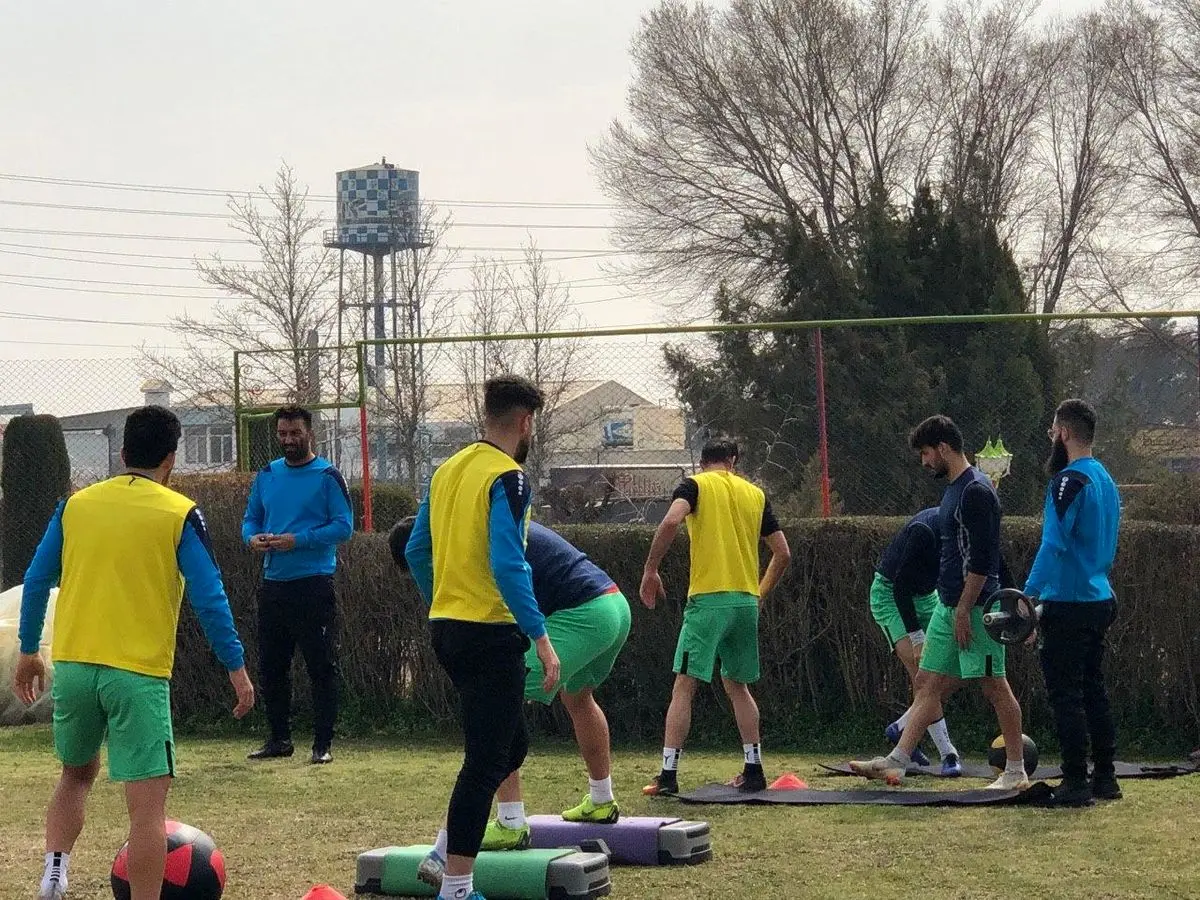 تولدبازی در تیم فوتبال لیگ برتری +تصاویر