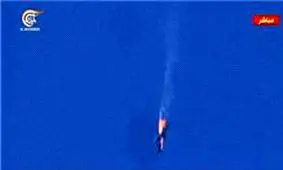 سرنگوني يک فروند پهپاد ترکيه / فیلم