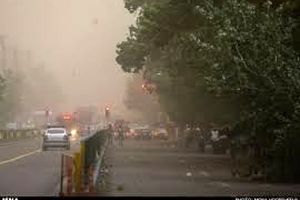 5مصدوم در طوفان تهران