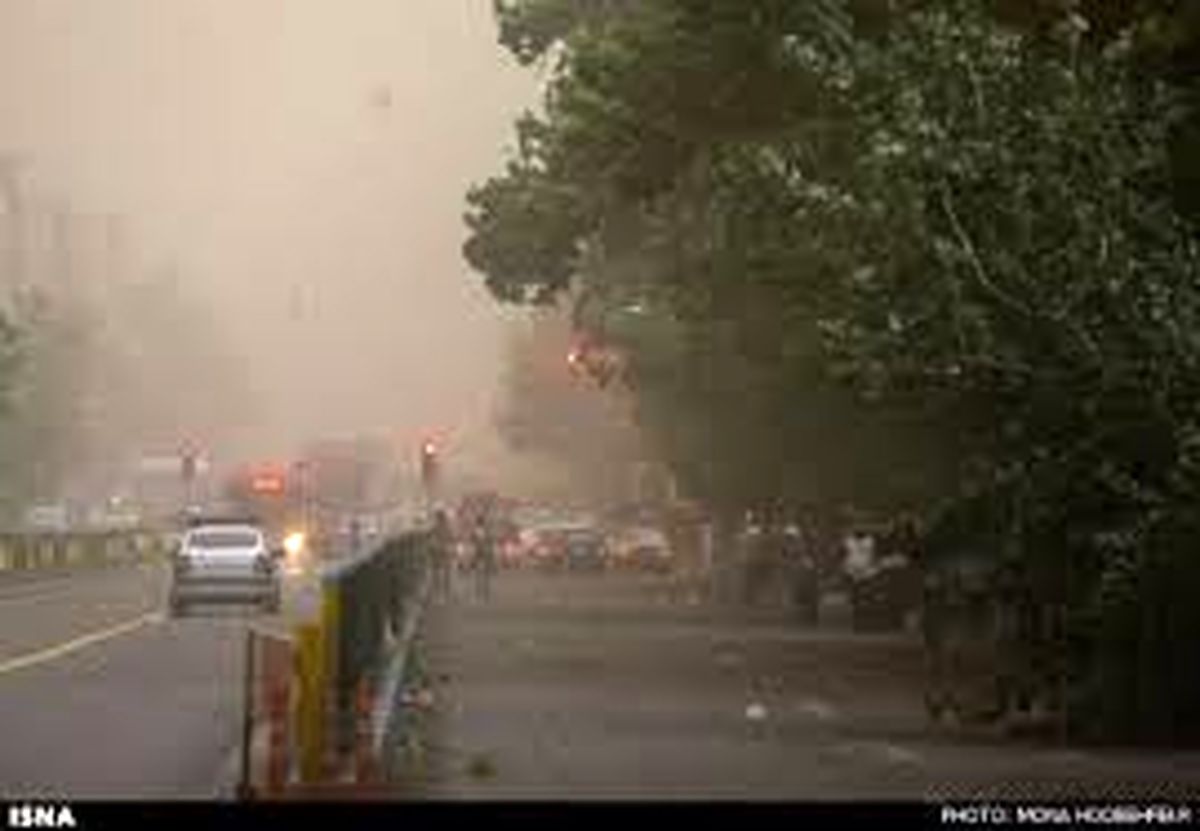 5مصدوم در طوفان تهران