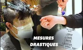 آرایشگران در چین پس از شیوع کرونا چگونه کار می‌کنند؟/ ۱۱۰ هزار آرایشگر در پکن اجازه فعالیت ندارند