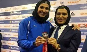 حمیده عباسعلی طلایی شد