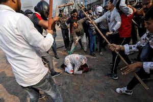 زجرکُش کردن مسلمانان به دست هندوها در دهلی‌نو / عکس و فیلم