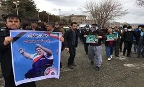 پیکر جهان پهلوان سیامند رحمان به خاک سپرده شد