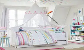 در دکوراسیون اتاق کودک سایبان ها را چگونه نصب کنیم؟