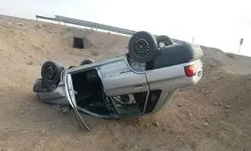 واژگونی پراید باعث مرگ کودک دو ساله شد