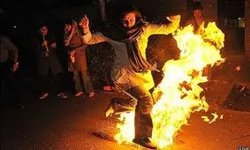 ۲۷ مورد آتش‌سوزی در چهارشنبه آخر سال در سمنان اتفاق افتاد