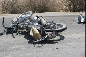 یک کشته و سه مصدوم در تصادف ۲ موتورسیکلت