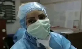 ببینید| صدای خسته پرستار مازندرانی: خواهش می‌کنم در خانه بمانید