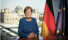 مرکل: مقابله با کرونا بزرگ‌ترین چالش از زمان جنگ جهانی دوم آلمان است