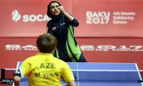 دردسرهای دختر پینگ‌پنگ‌باز در روزهای شیوع کرونا!