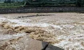 طغیان رودخانه و وقوع سیل در بوشهر + فیلم