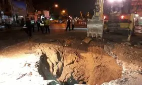 فرونشست زمین و فوت ۳ نفر در قم