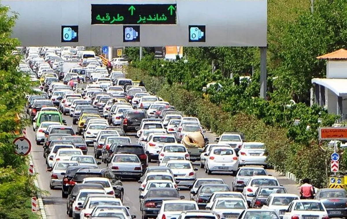 30 درصد خودروهایی که قصد ورود به طرقبه شاندیز را داشتند، بازگردانده شدند