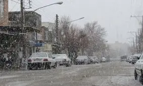 برف و باران جاده‌های خراسان رضوی را فرا گرفت