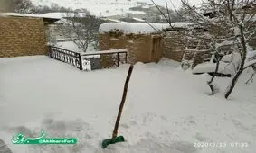 برف روستای چاشم