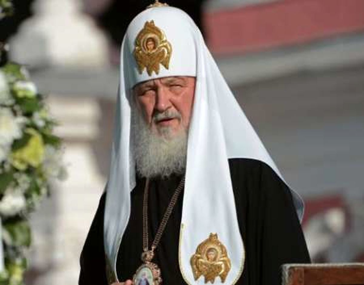 دعای سواره رهبر کلیسای ارتدوکس روسیه برای دفع کرونا