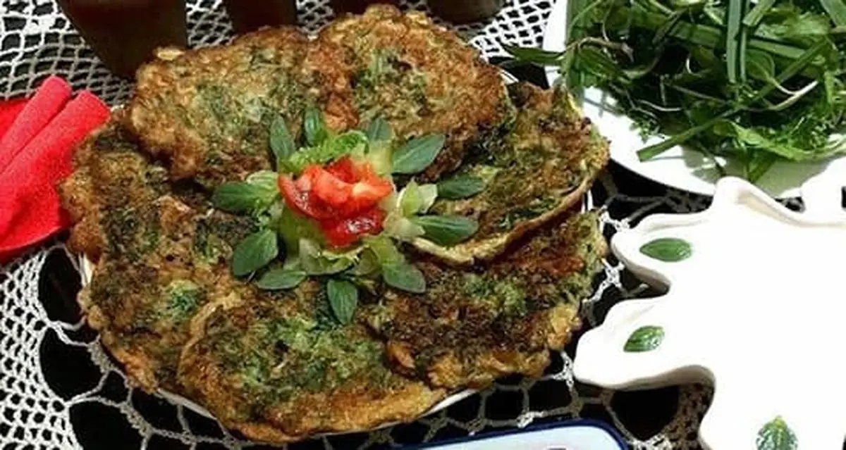طرز تهیه کوکو کاهو