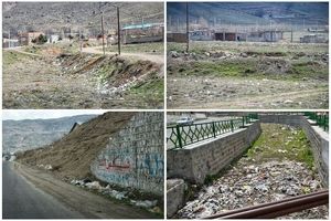 بحران زباله در باغشهر هیر اردبیل